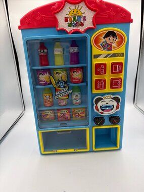Ryan's World Vending Machine Playset Snack Dispenser Toy Kid Fun,  Machine  Only